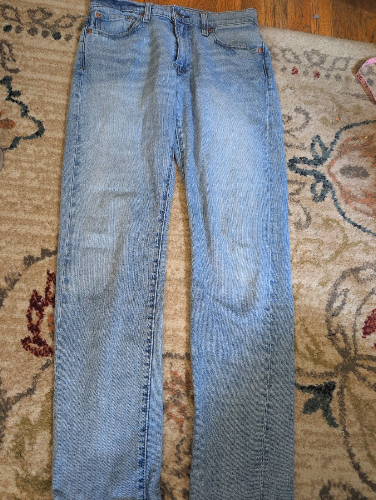Levi’s Premium Light Wash Denim Jeans with Stretch, Size 31×34