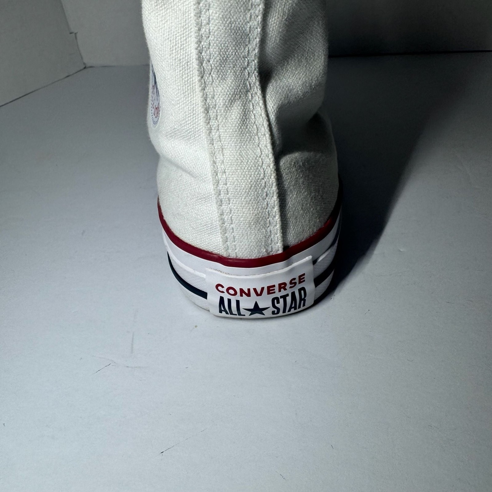 Converse Chuck Taylor All Star High Top Sneakers in Optical White 4 Men