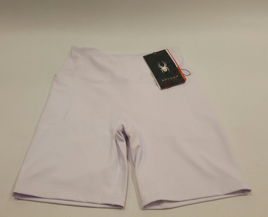 Spyder Light White Athletic Shorts with Pockets Sizes Varies, New