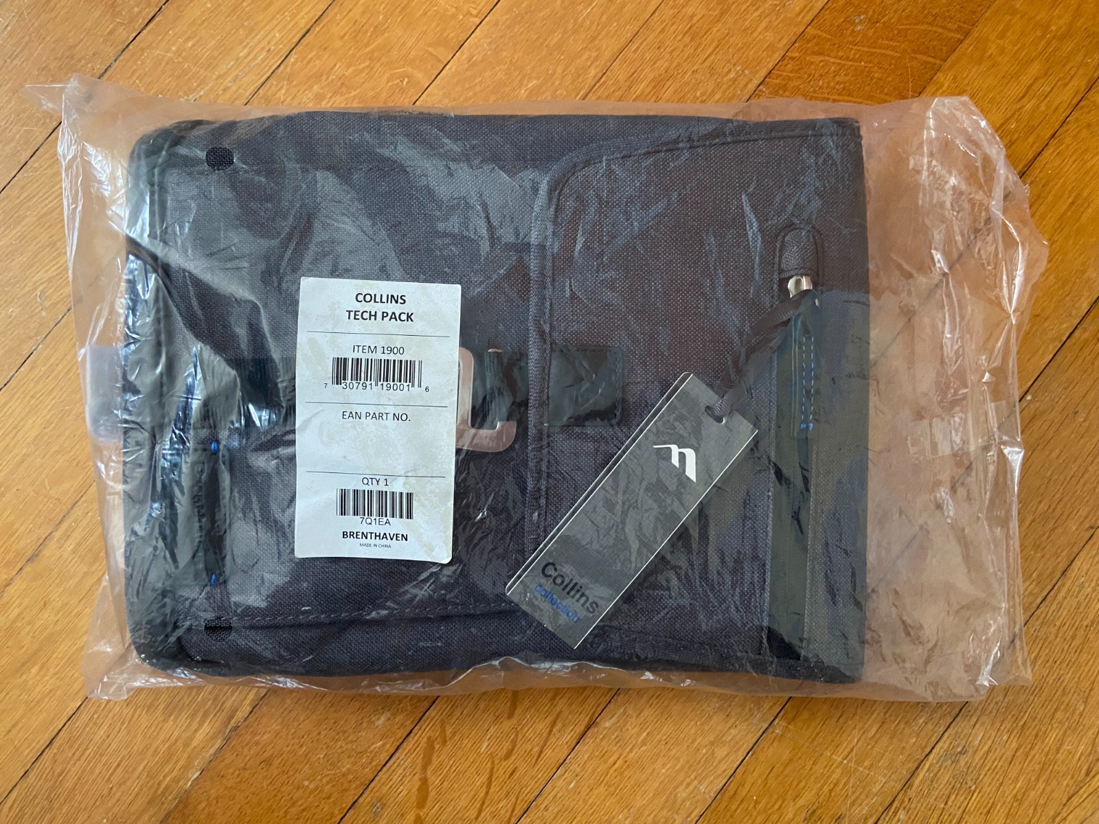Brenthaven Collins Tech Pack (Heather Gray) Messenger Bag