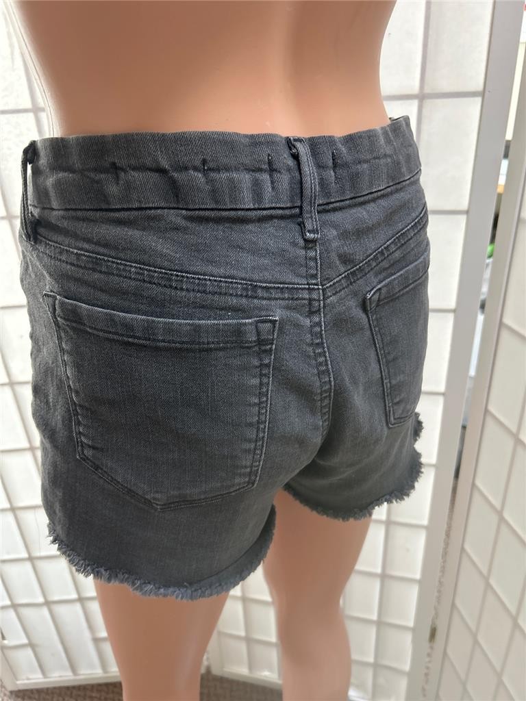 Women’s Jessica Simpson 27 Charcoal Black Uptown High Rise Shorts