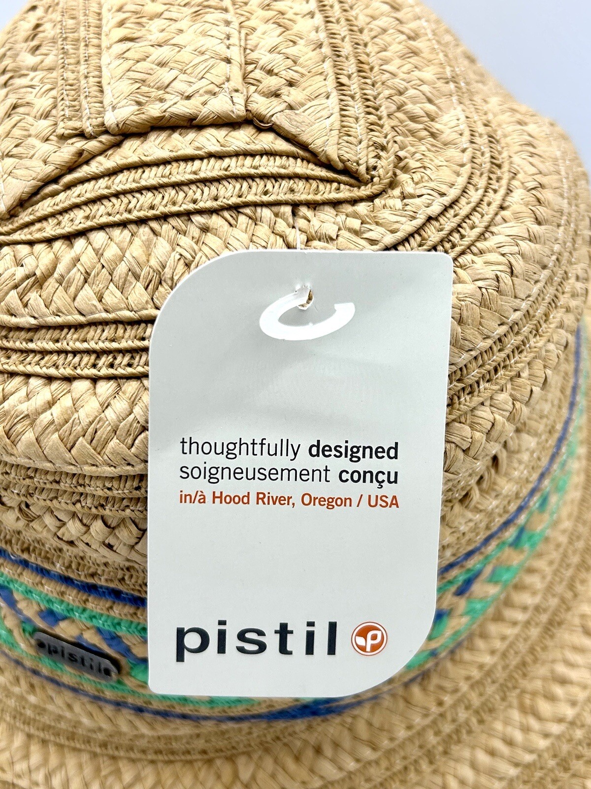 New Pistil Wide Brim Floppy Summer Straw Sun Hat Beach Women’s Unisex OS NWT