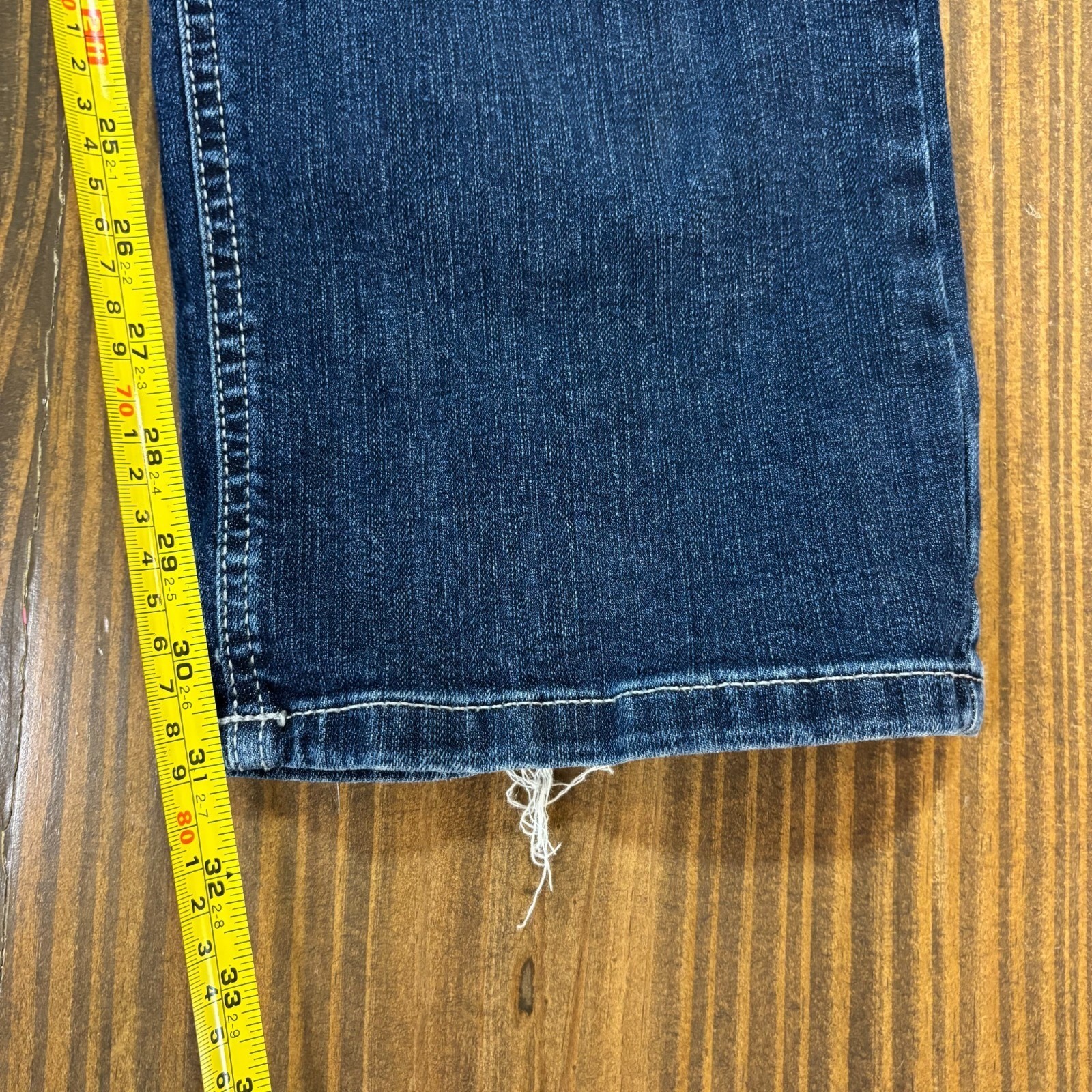 MAURICES M Jeans Womens 12 Reg Dark Wash Mid Rise Straight Leg Denim