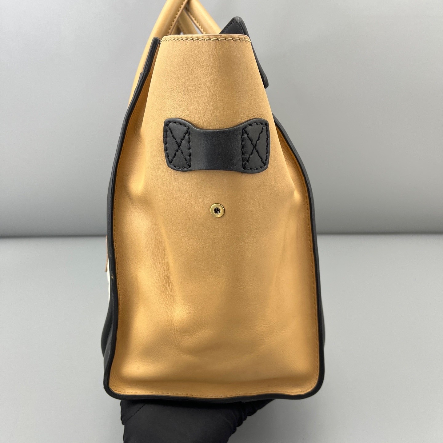 Celine Pre-Owned Authentic Luxury Handbag Colorblock 31*32*17cm