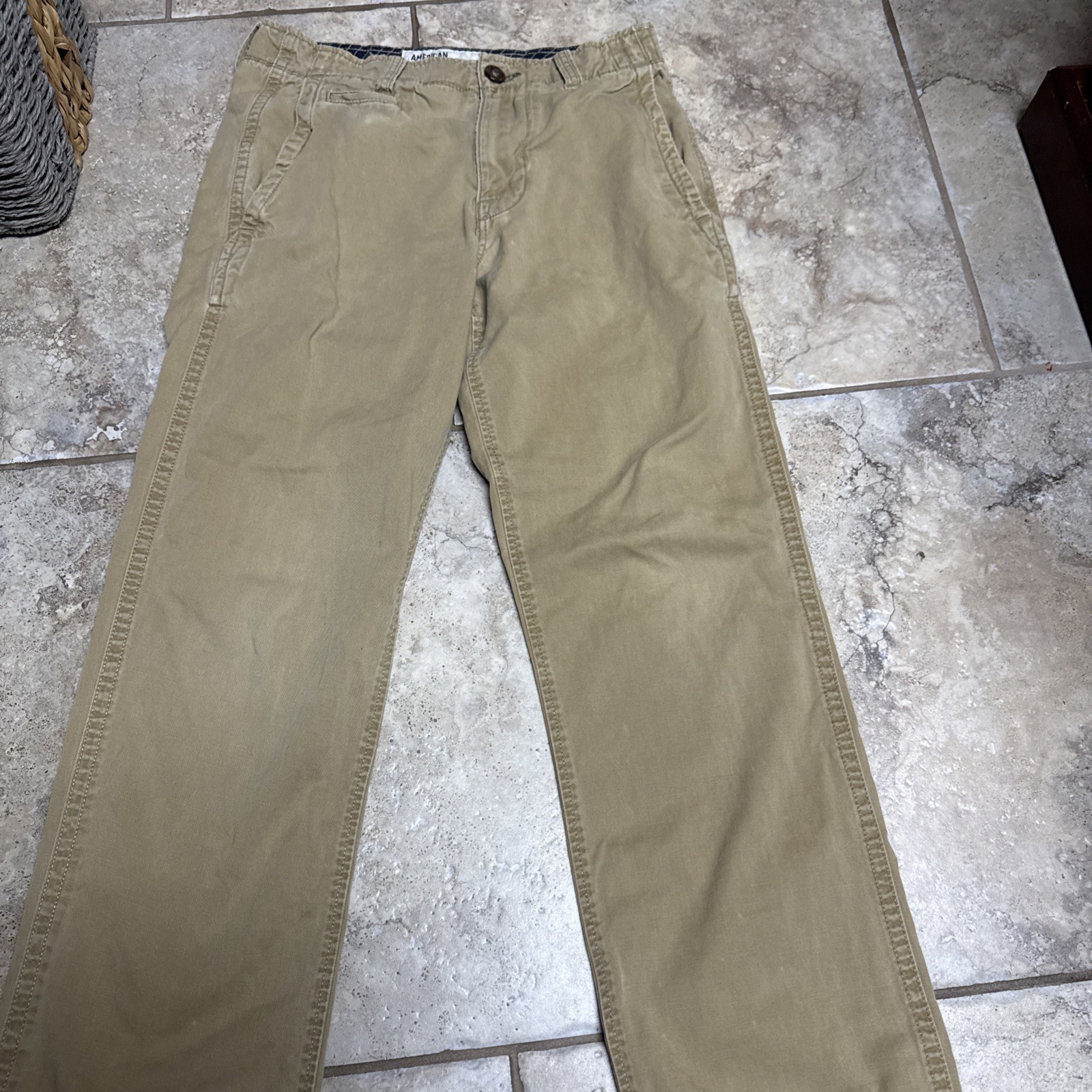 American Eagle Outfitters Khaki 30/32 Mens RN54485 CA03873