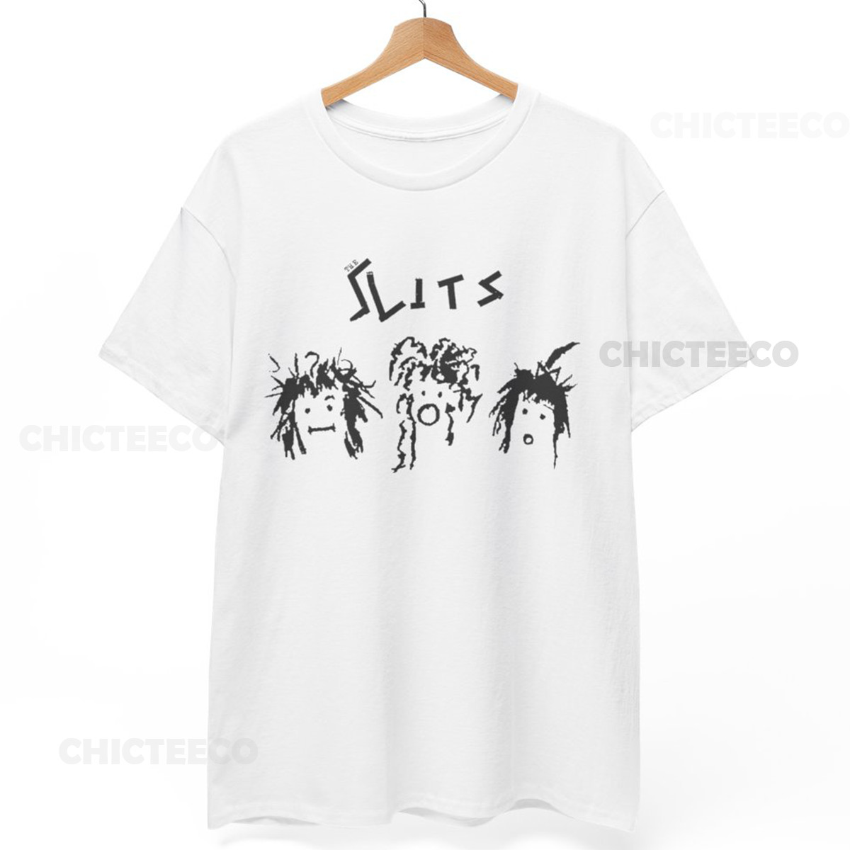 The Slits Punk Rock Band T-Shirt Iconic Music Retro Unisex Tee