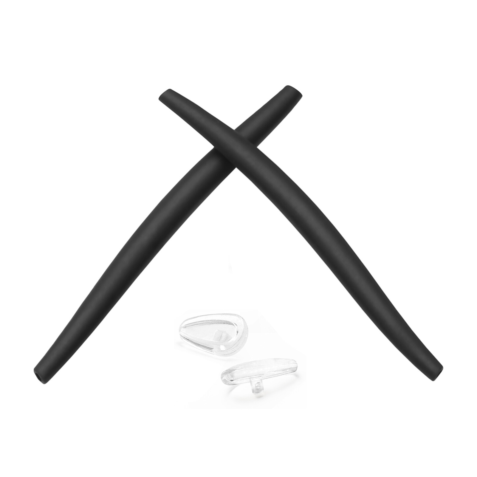 EYAR Silicon Earsocks & Nose Pads Rubber Kit for-Oakley Lizard 2 OX5120