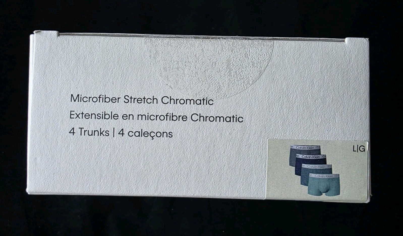 CALVIN KLEIN MICROFIBER STRETCH 4-PACK TRUNKS MENS UNDERWEAR #NP27420-NWT