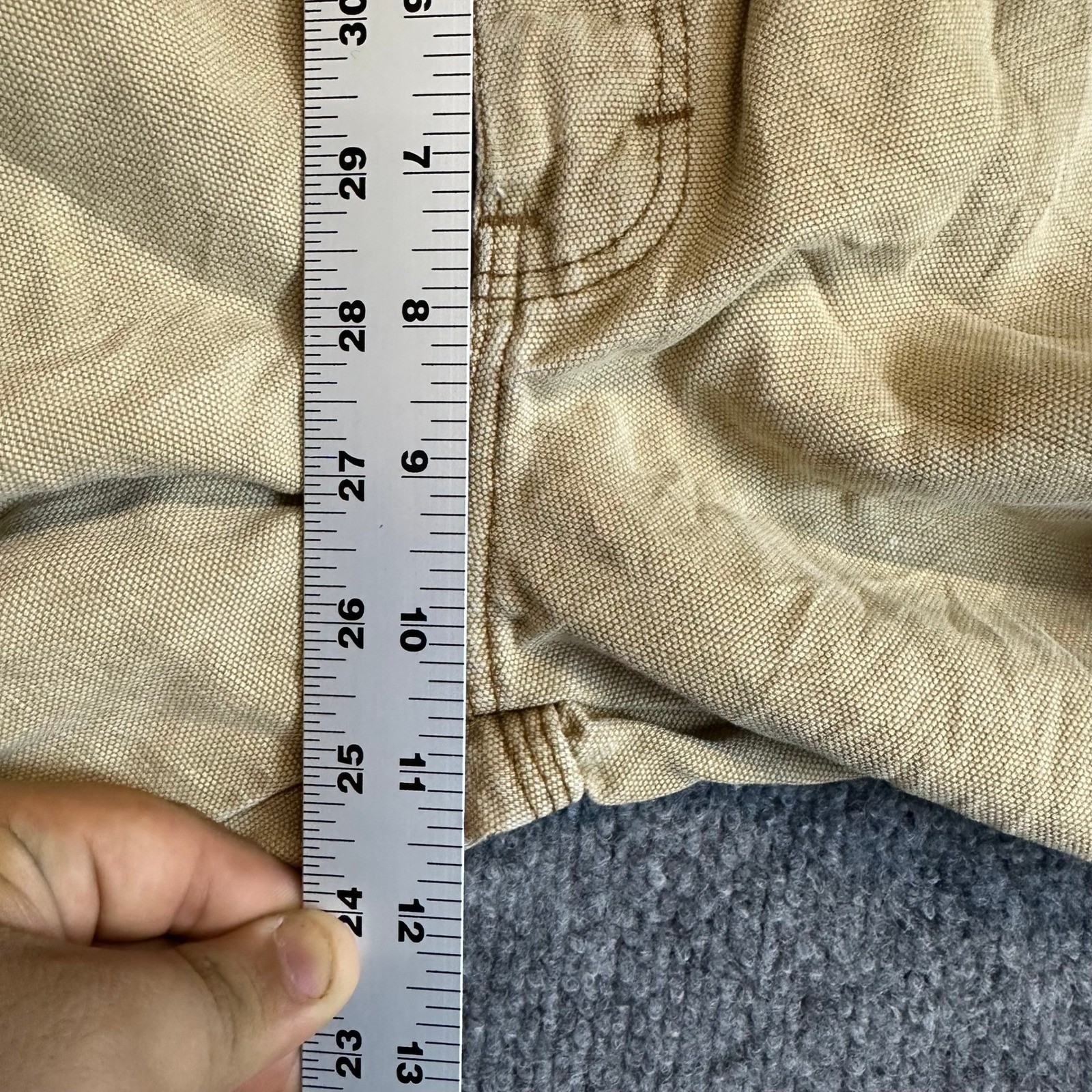 Dickies Pants Mens Size 34×30 Tan Relaxed Fit Cotton Canvas Workwear Utility