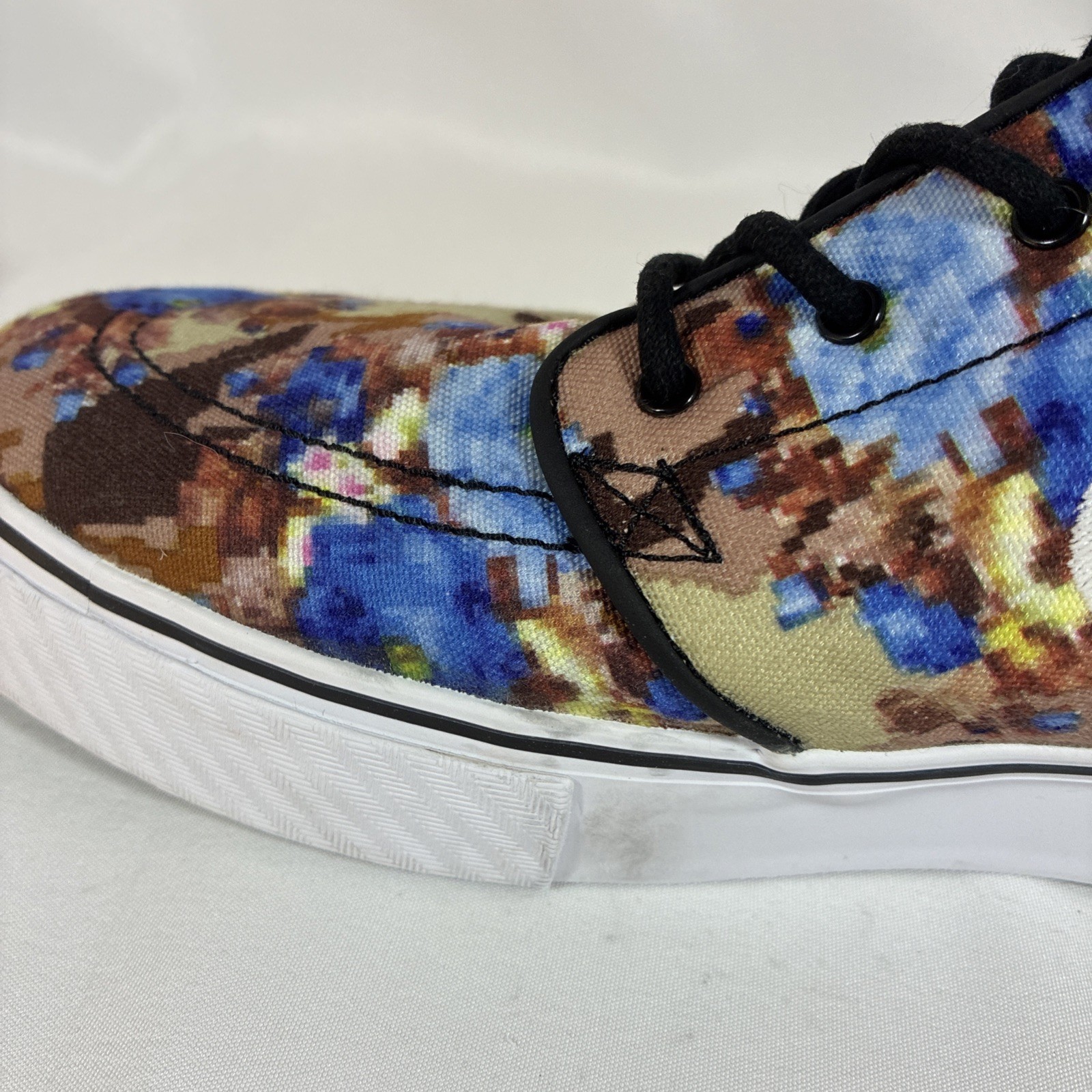 Nike Zoom Stefan Janoski PR Blue Digi Floral Men’s Size 11 Camo 482972-904