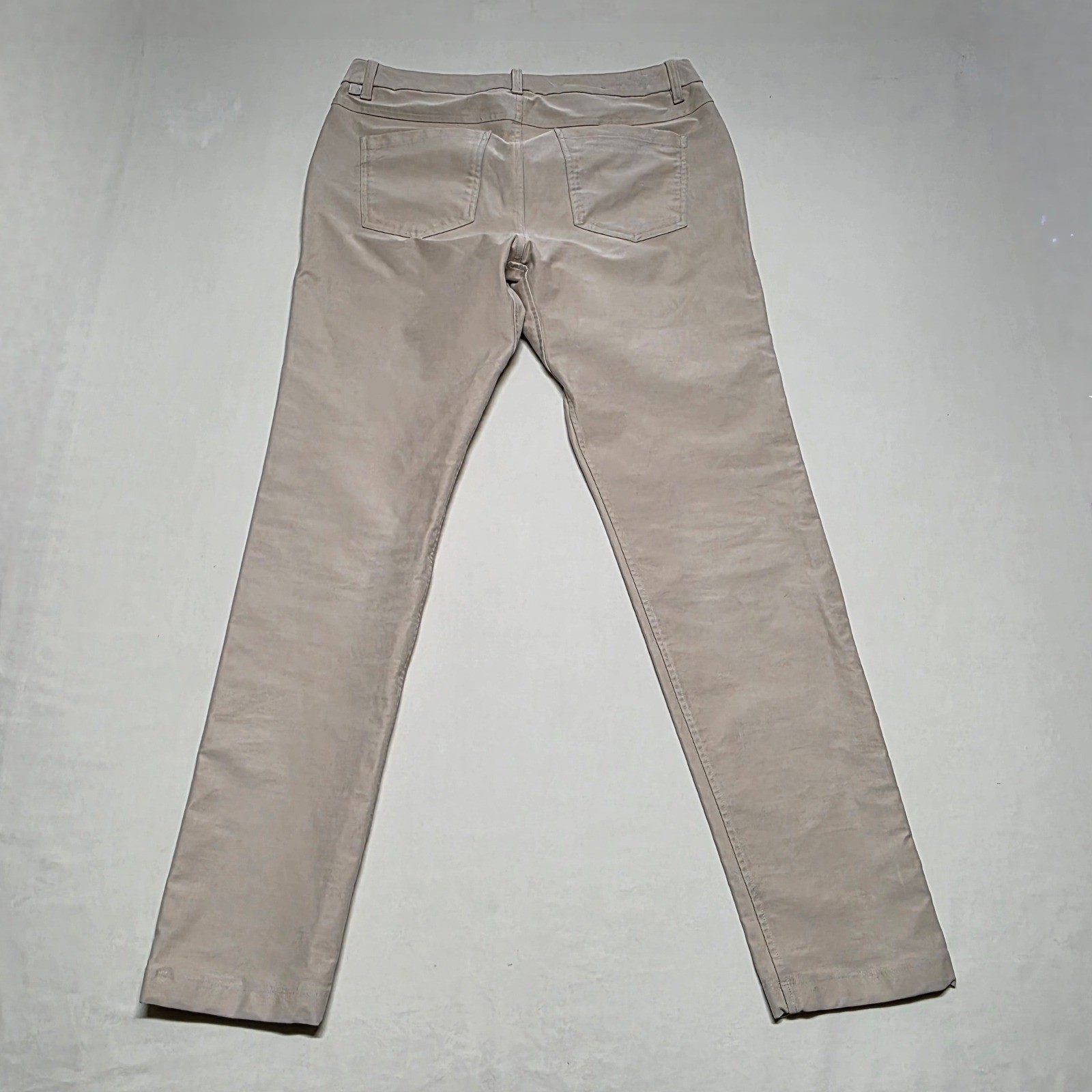 Lululemon ABC Pants Men 34 Tan Slim Fit Technical Stretch Casual Chinos Straight