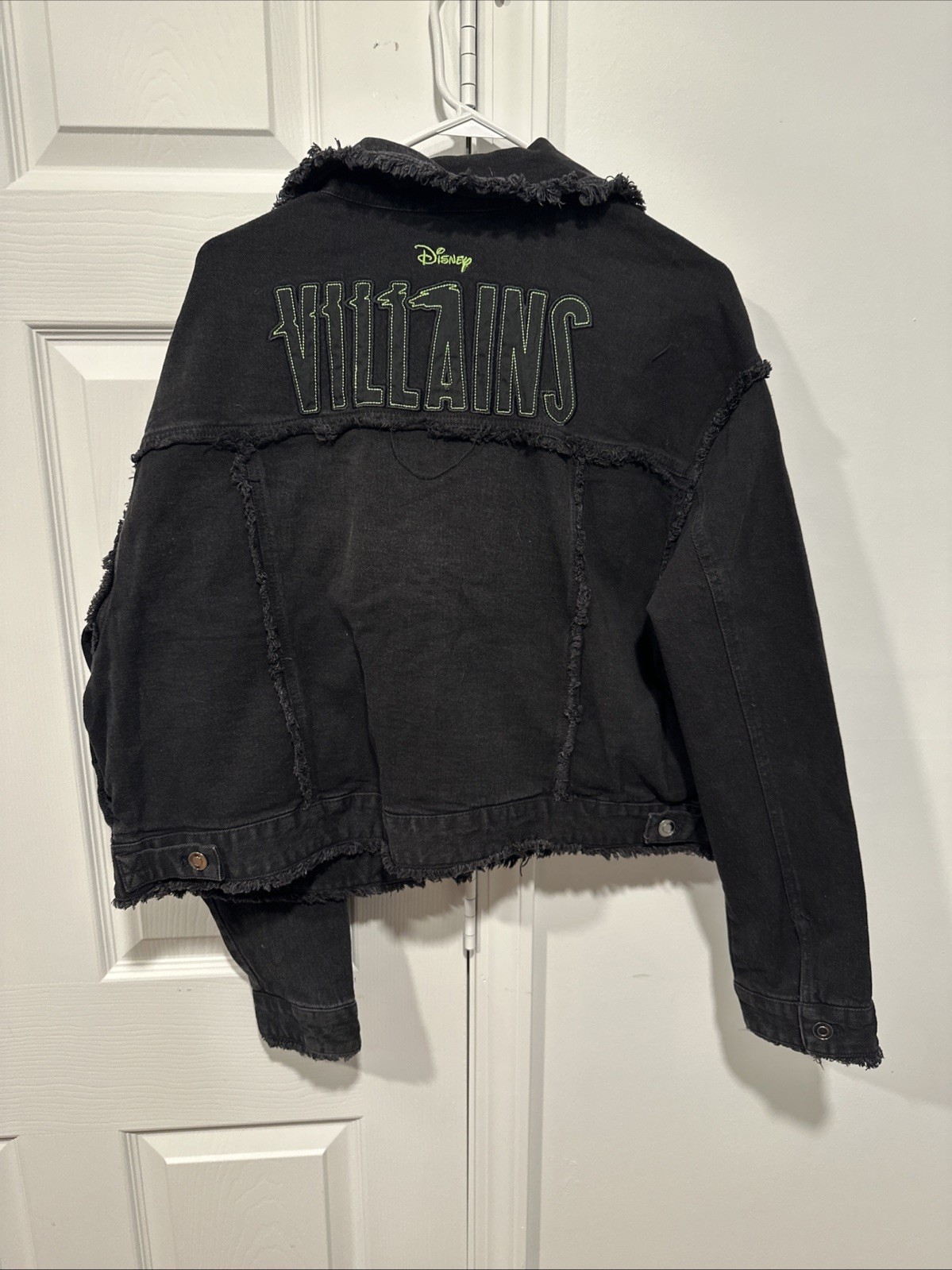 Dinsey Villains Jacket 1X OneX Embroidered Black Hades Ursala Scar NWT New
