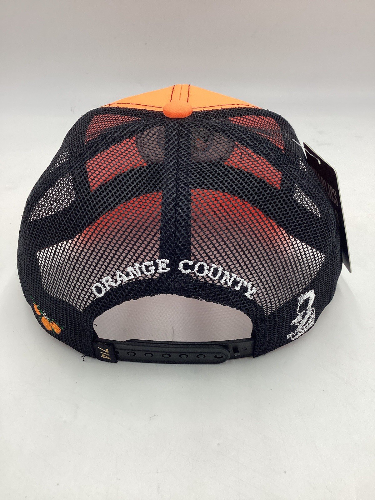 CALIFORNIA 714 ORANGE COUNTY “construction Worker” MESH TRUCKER SNAPBACK HAT