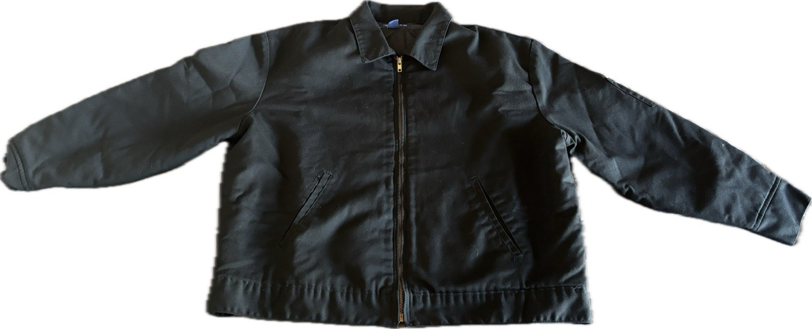 Dickies Insulated Eisenhower Front Zip Jacket – Black, Size X L