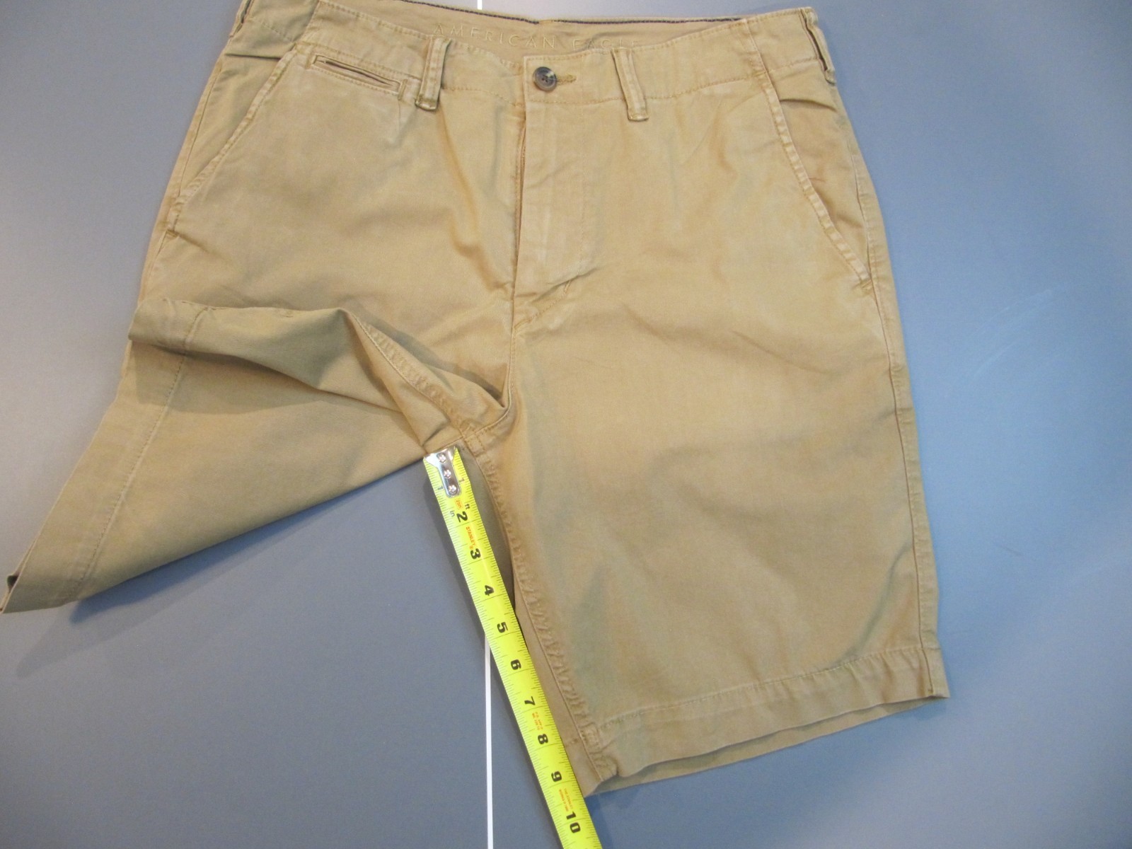 American Eagle Outfitters Next Level Flex Men’s Chino Shorts Size 32 Khaki color