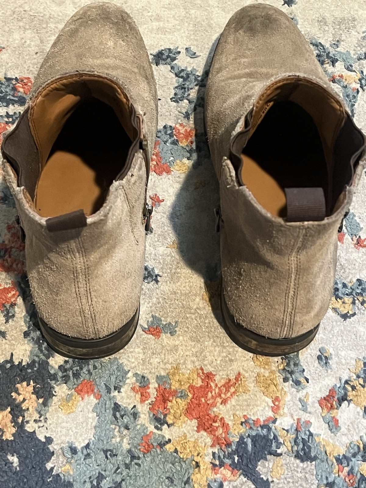 Call It Spring Men’s Suede Chelsea Boots US 9.5 EU 42.5