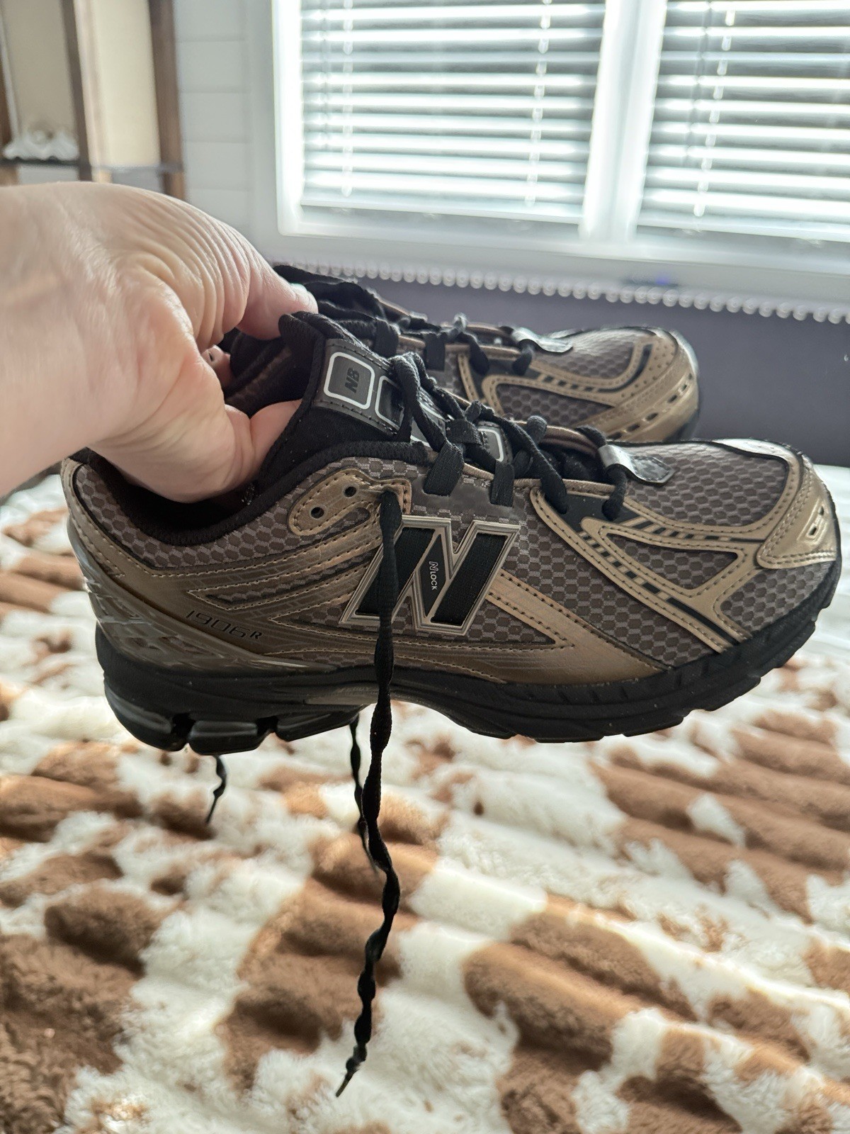 New Balance 1906R GC1906CY Brown/Black Mesh Cushioned Low Top Lace-Up