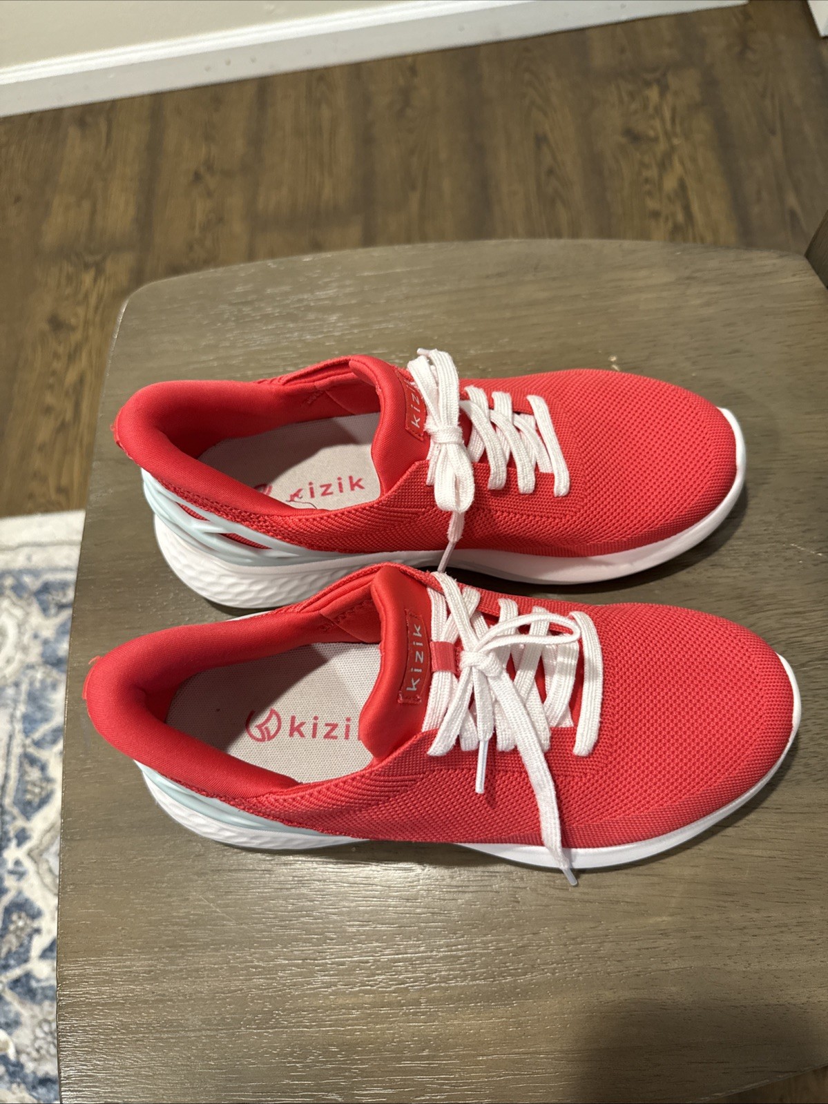 Kizik Athens Pink Mesh Comfortable Running Shoes Men’s Size 7.5W Women’s Size 9W