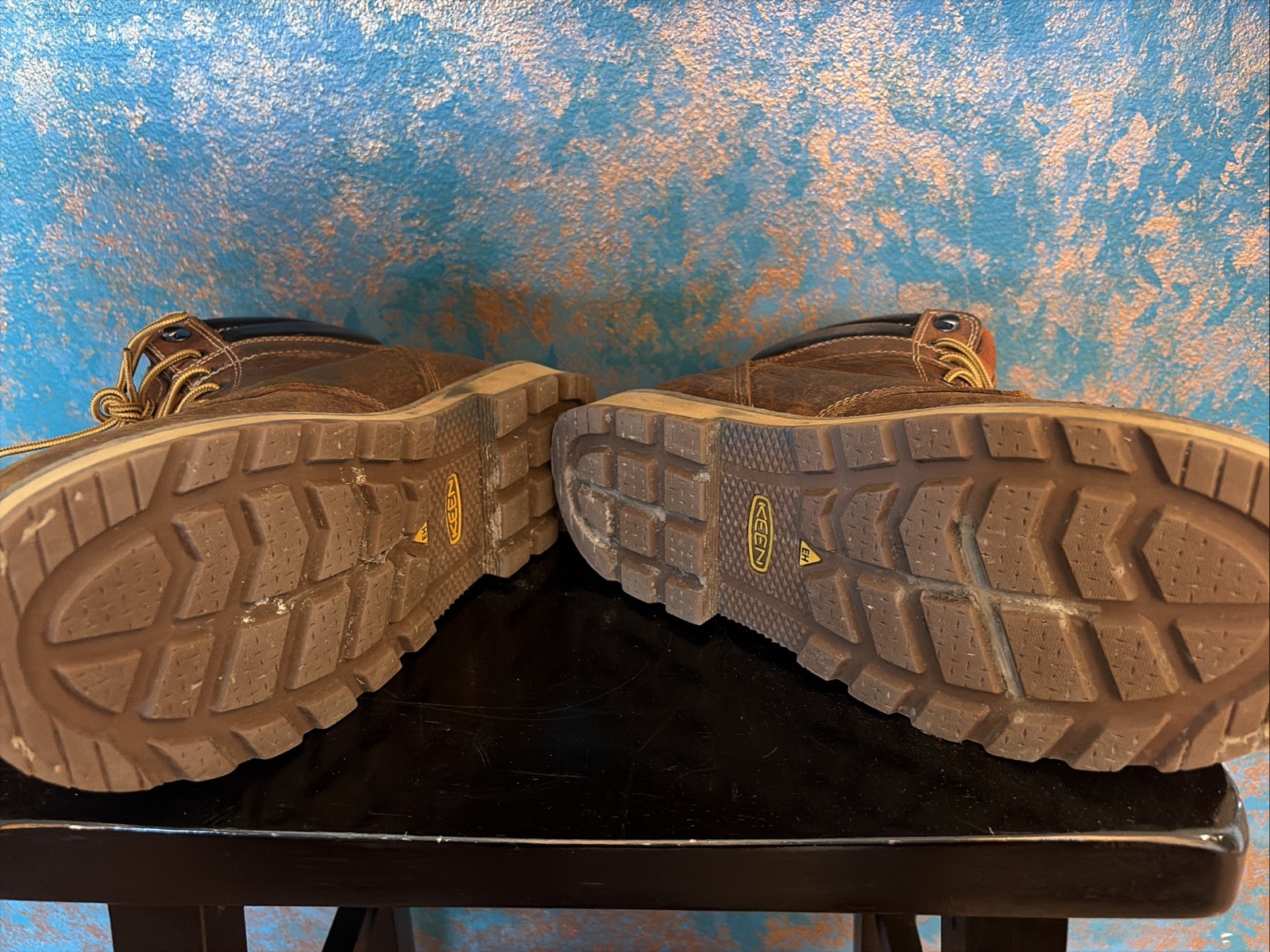 Keen Utility Men’s Cincinnati 6″ Leather Soft Toe Work Boots Size 10D