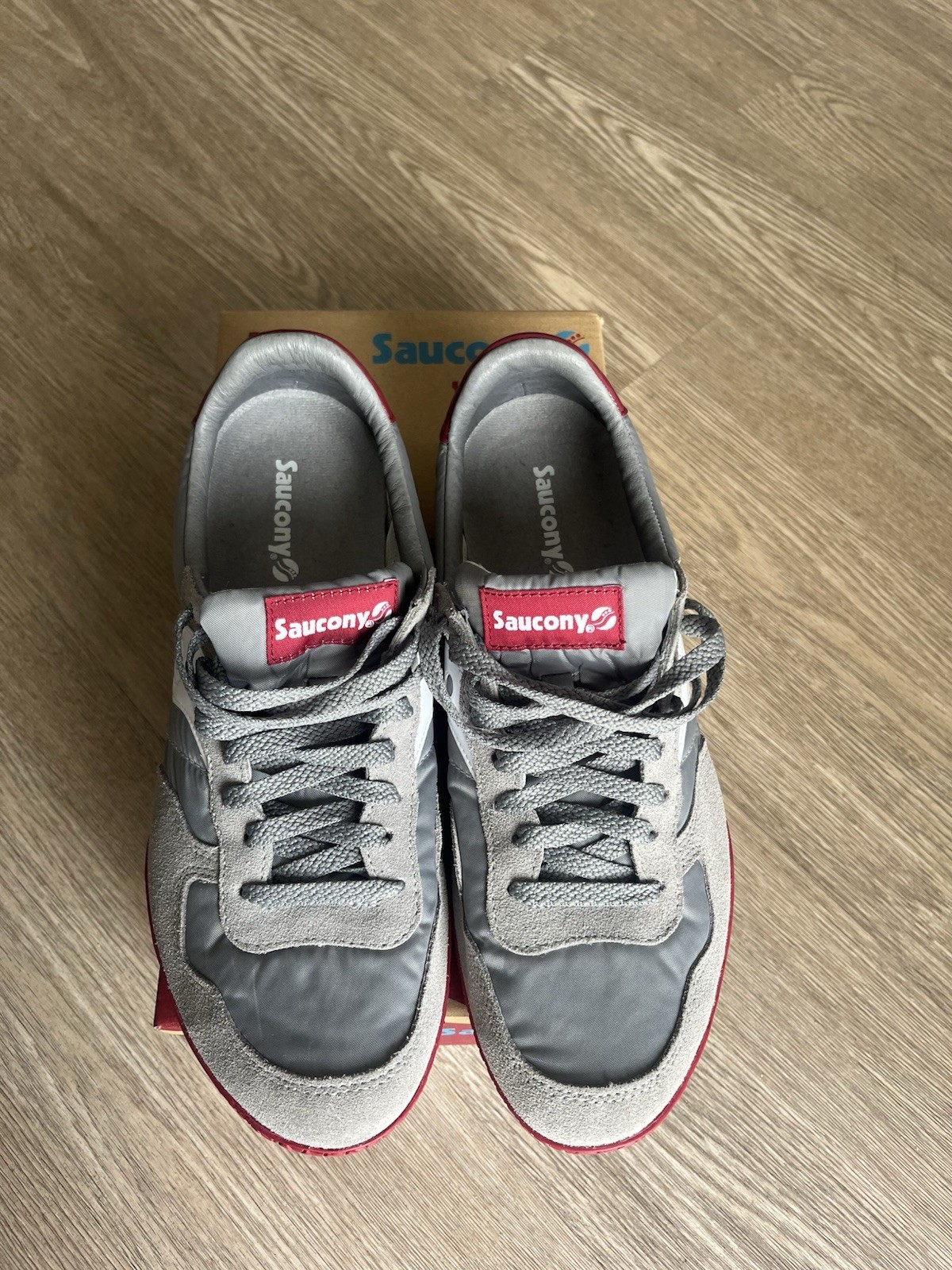 Saucony Bullet Grey and Red Men’s Shoes Size US 10 Condition – New (no Box)