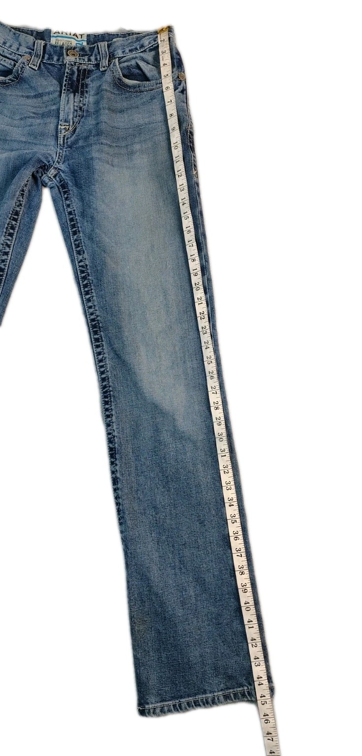 Ariat M2 Traditional Relaxed Boot Cut Denim Jeans Mens 30×36 Western Work