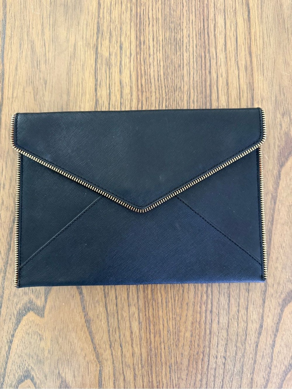Rebecca Minkoff Black Envelope Clutch