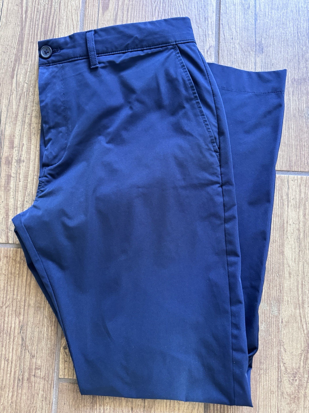 J Crew Men’s Slim Tech Pants Navy 34×30