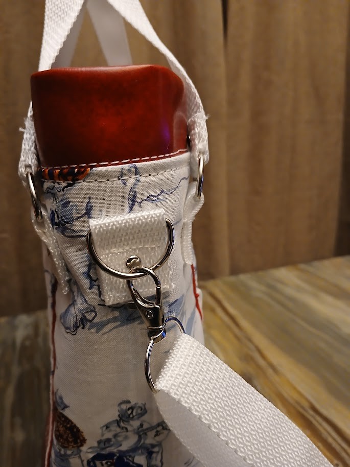New Bucket Saddle Bag Purse Tote Red White Cowboy Rodeo Southwestern Pleather