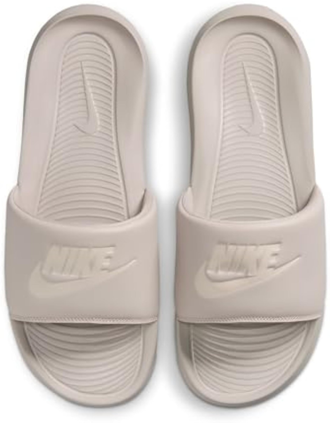 Nike Victori One Men’s Slides, Mineral Slate/Coconut Milk, 15 – Mineral Slate/Co