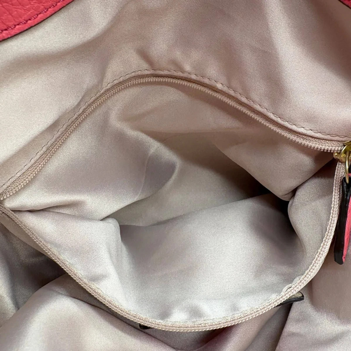 NWT COACH MADISON LEATHER SMALL PHOEBE SHOULDER BAG LIGHT GOLD ROUGE F26224
