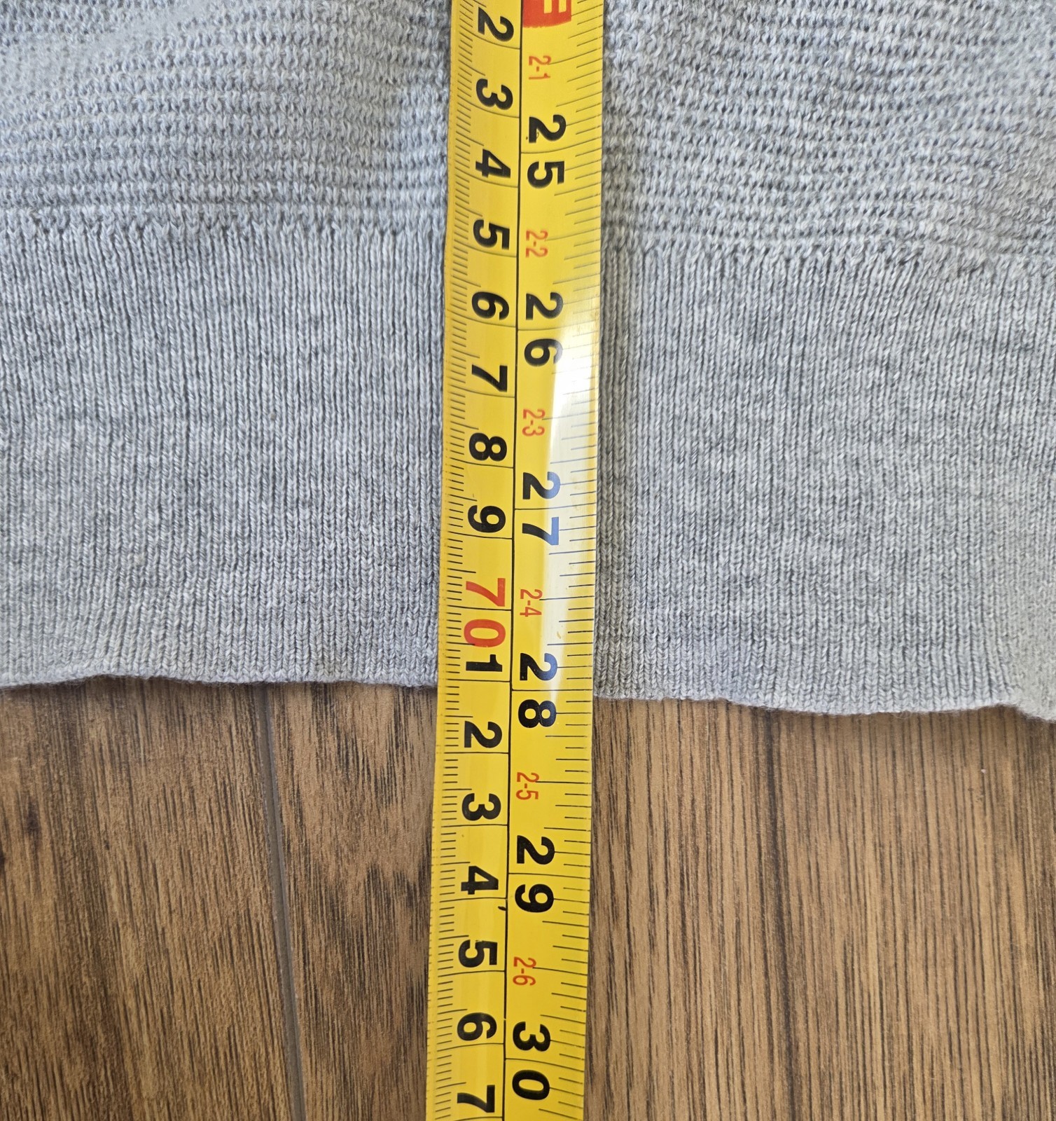 J. Crew Men’s Casual Gray Fine Knitted 100% Cotton Crewneck Sweater Size XL