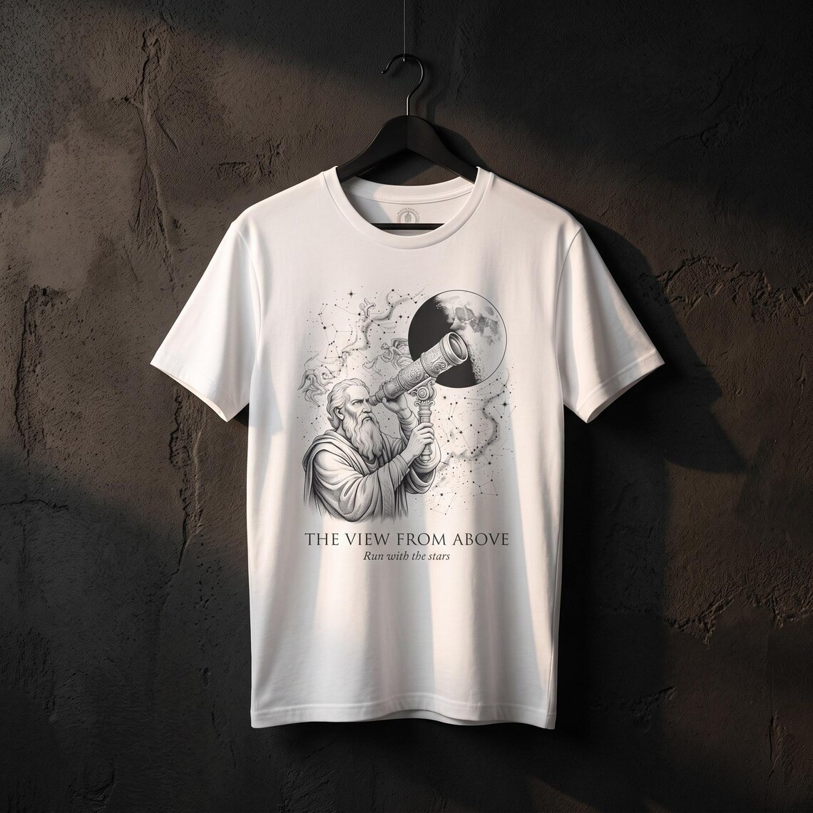 Stoic Philosophy Tee, The View From Above Shirt, Astronomy T-Shirt