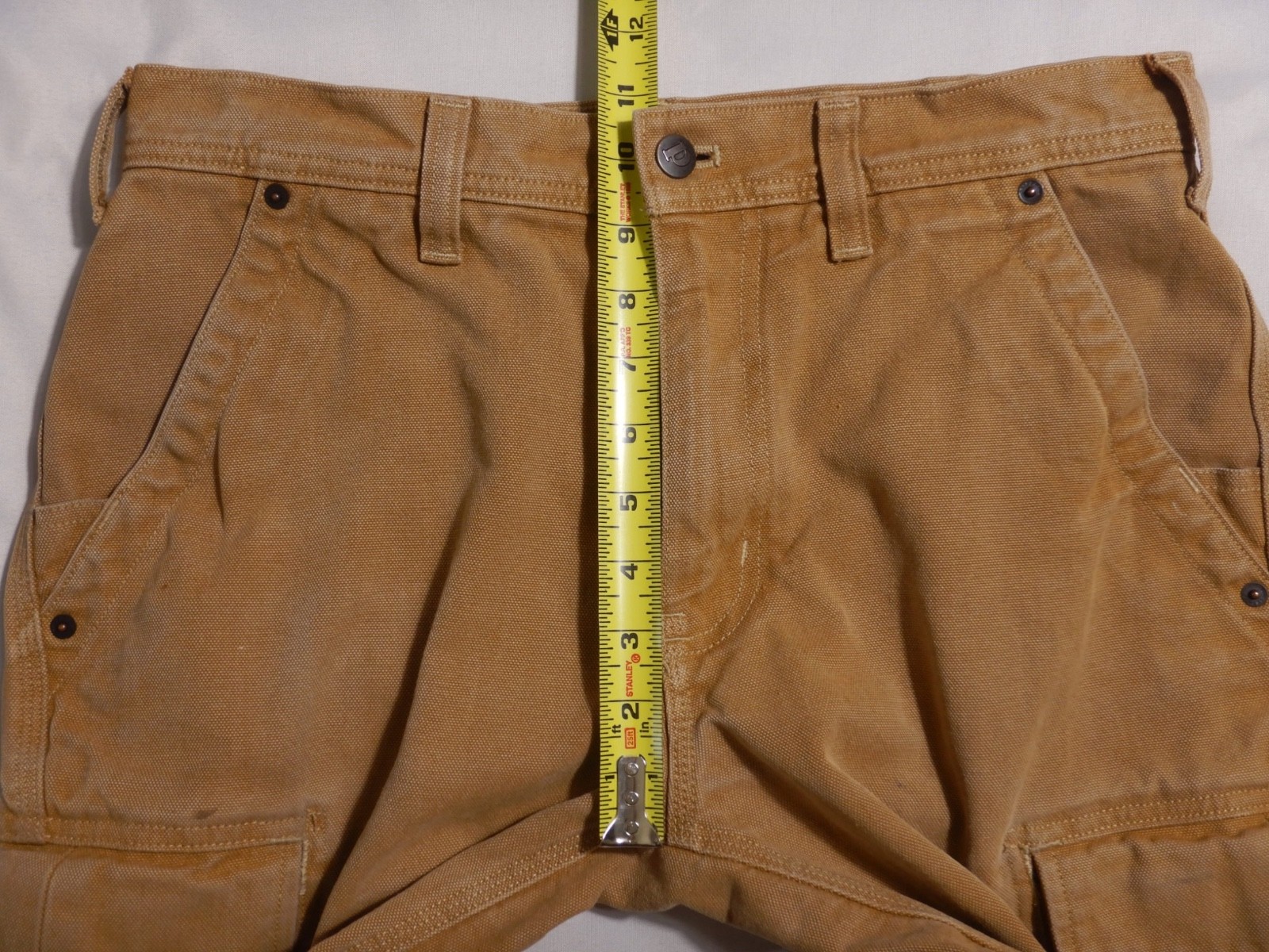Patagonia IRON FORGE Hemp Canvas Cargo Pants FLAWS Coriander Size 32 X 33
