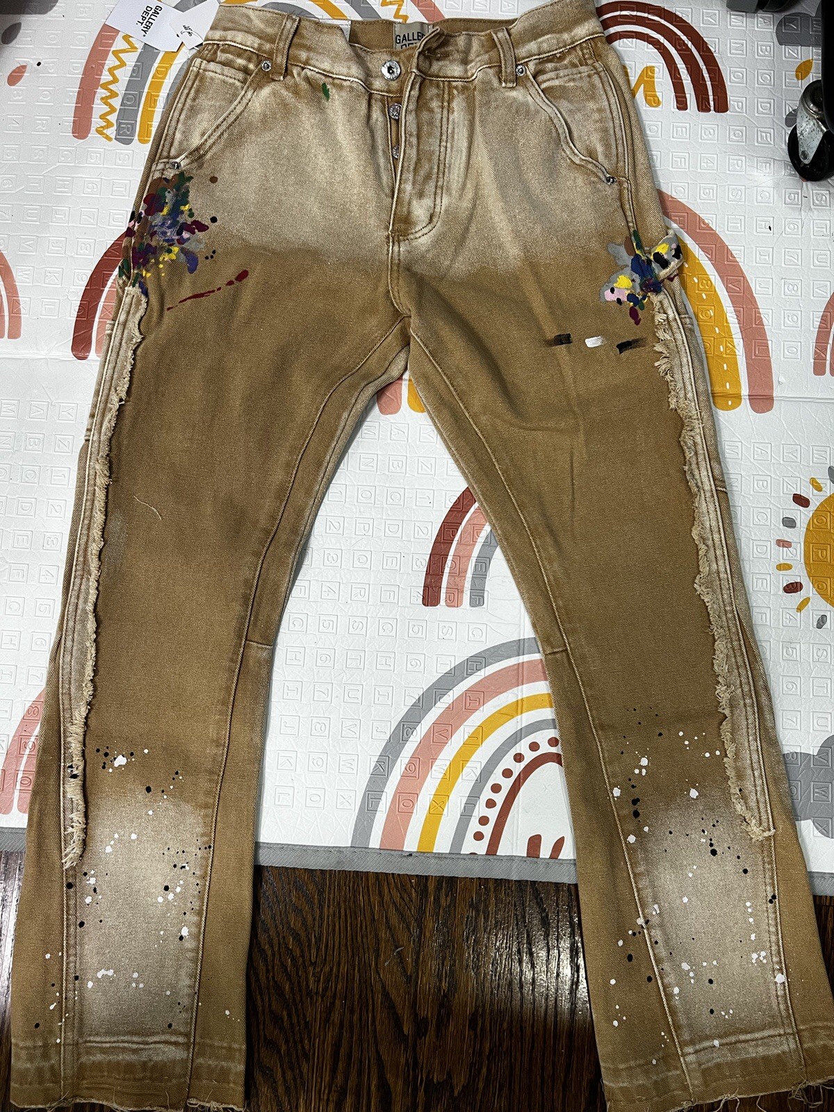 Gallery Dept Paint Splatter Heavy Weight Carpenter pants Size 30