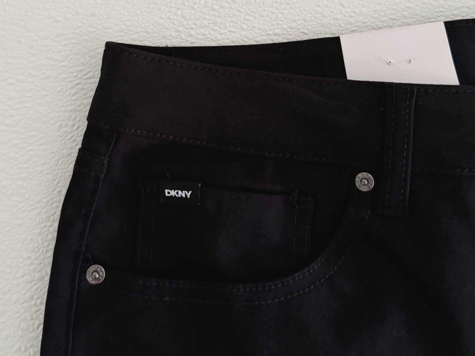 NWT DKNY Mens Ultimate Stretch Pants Stanton Slim Fit 32 33 34 36 38 Black O3