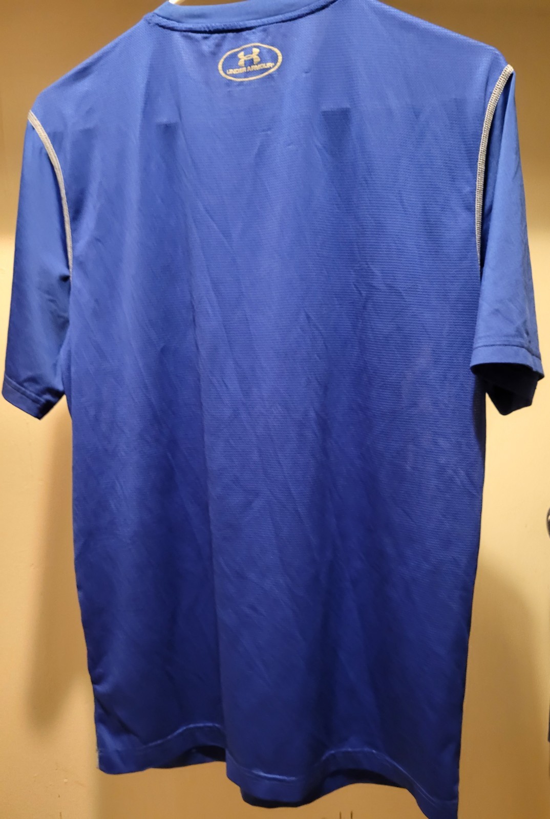 Two Men’s Under Armour HeatGear Short Sleeve Shirts Medium