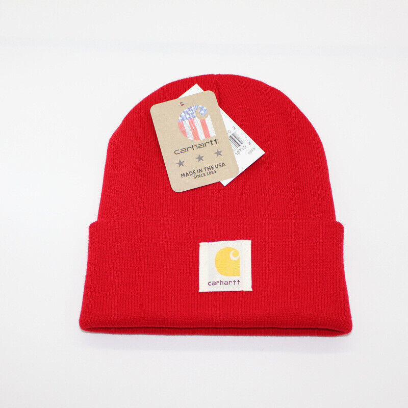 Unisex Beanie Watch Hat Acrylic Winter Pull On Closure Knit Cap A18