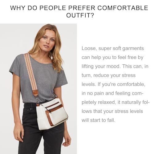 Crossbody Purses for Women, Vegan Leather Shoulder Bag Handbags Medium Bag with