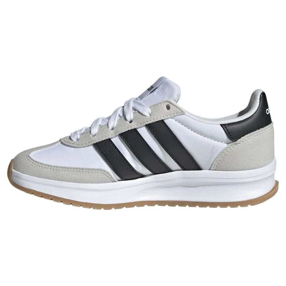 adidas Run 70s 2.0 Cloud White Core Black Grey One (GS) JI2266 Size 4.5 New