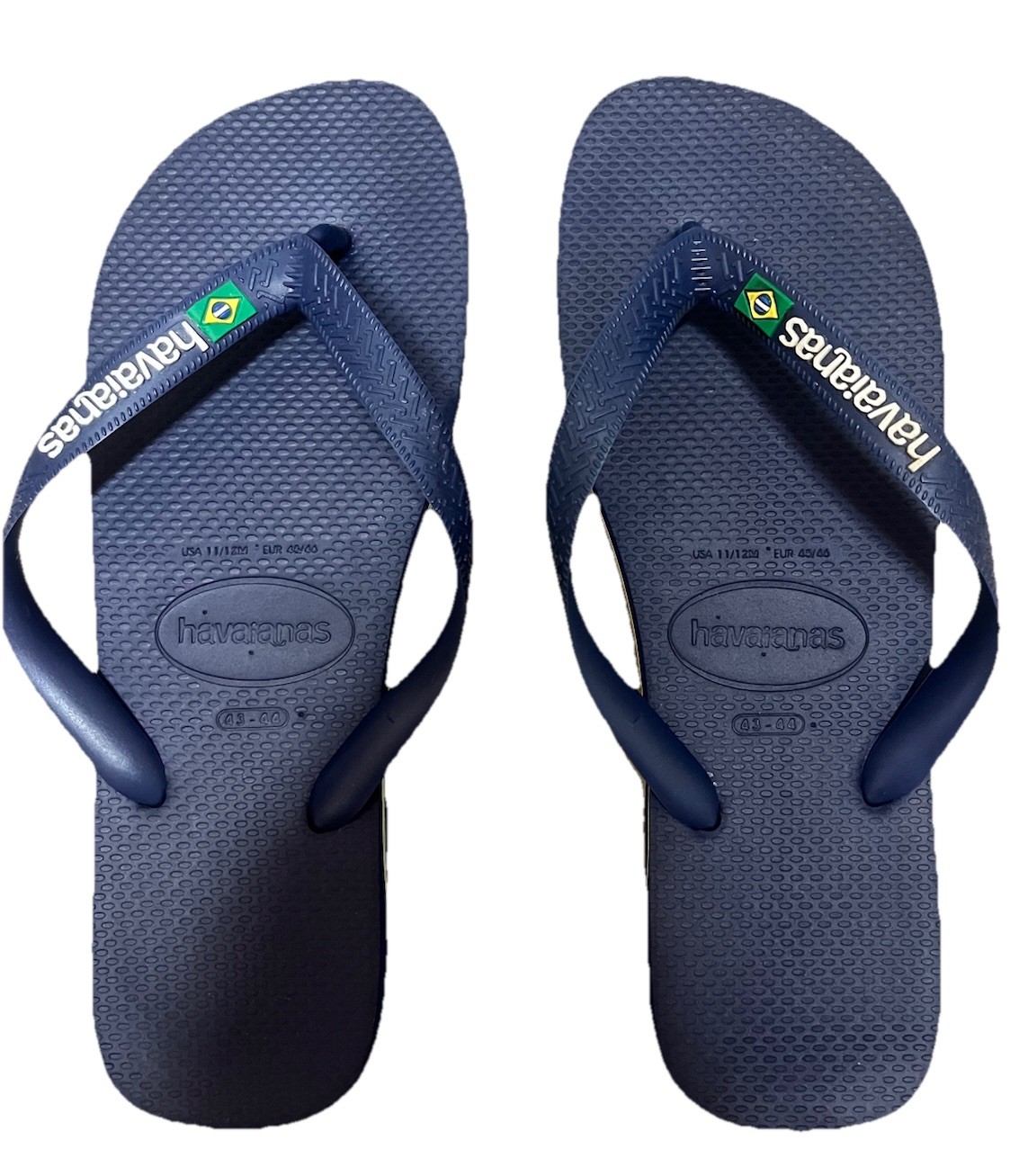 Havaianas Men’s Blue Flip Flop Sandals – US 11/12