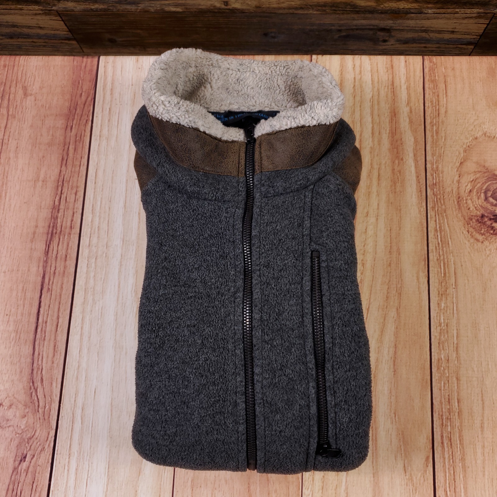 Kuhl Jacket Sweater Sherpa Fleece Elbow Pad Size Small
