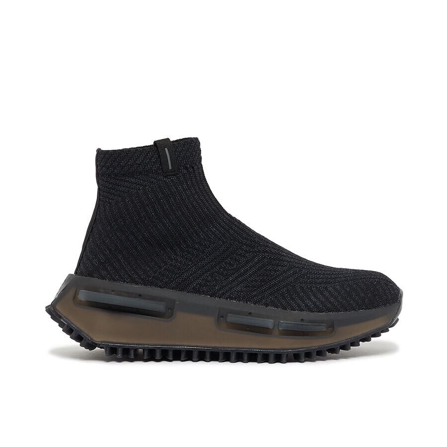 with box Adidas NMD S1 Sock Womens Size 55 Sneaker Athletic Shoe Black T G2U