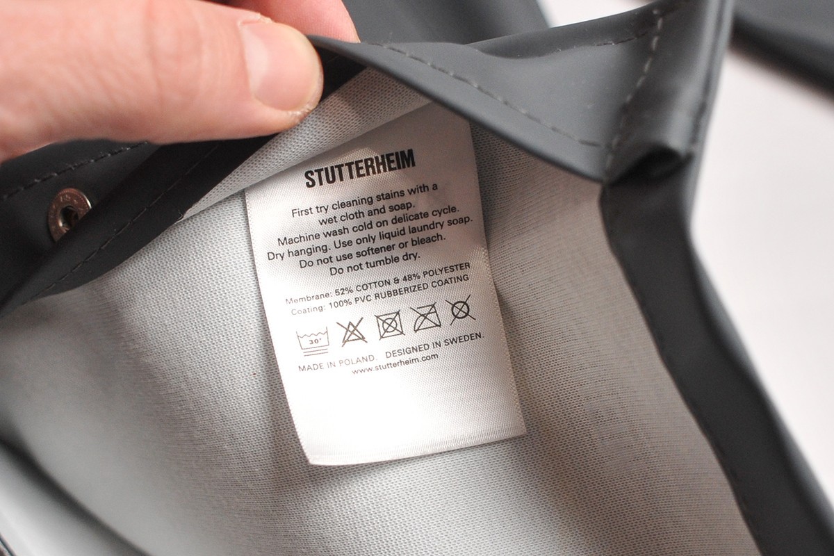 Mens STUTTERHEIM Stockholm Original Raincoat size S
