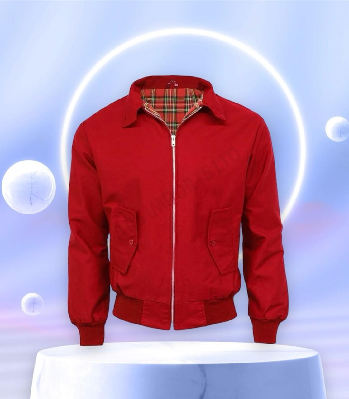 VINTAGE HARRINGTON JACKET MENS CLASSIC RETRO SCOOTER 1970’S BOMBER MOD COAT TOP