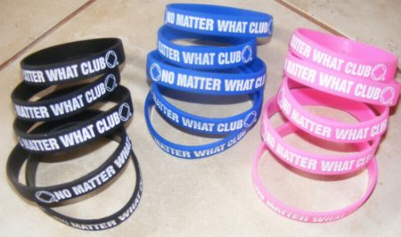 Narcotics Anonymous NO MATTER WHAT Silicone Rubber Wristband – 3 Colors