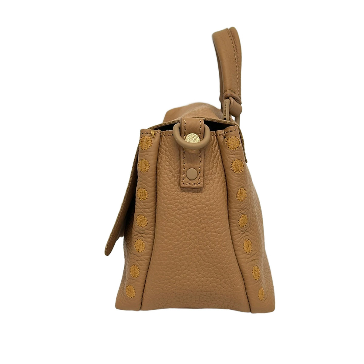 ZANELLATO Postina Baby Brown Leather Handbag
