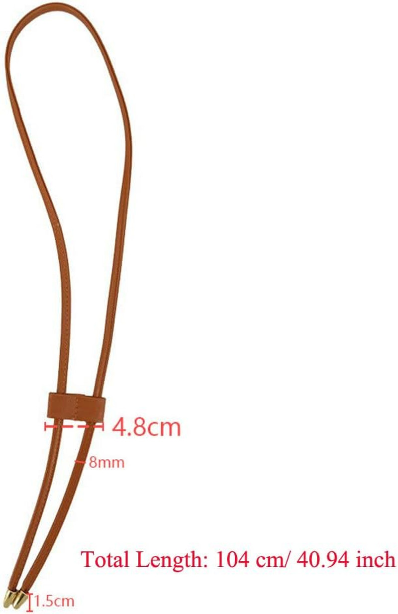 2 Pack Bucket Backpack Drawstring Detachable Leather Strap Cord Pull String for