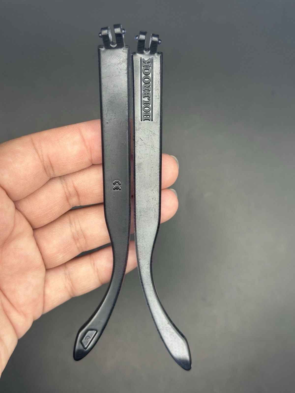 Oakley Holbrook Black High Resolution Collection OEM Replacement Arms
