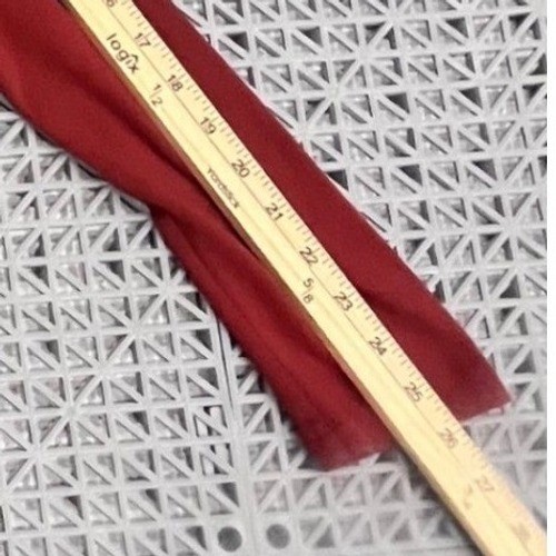 J.Crew Perfect Fit Tee Womens Large Red Long Sleeve Cotton Crew Neck Casual