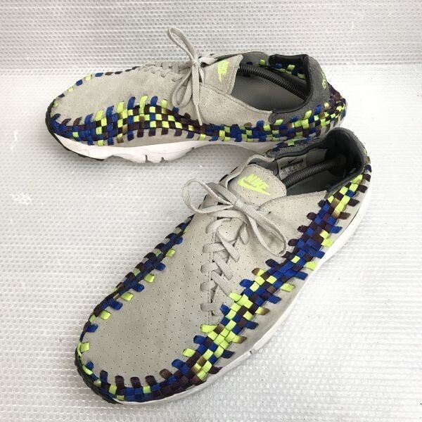 NIKE FOOTSCAPE WOVEN MOTION Sneakers US14 32.0 Gray 2013 Limited Edition